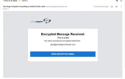 Encrypt Received Encrypt Received