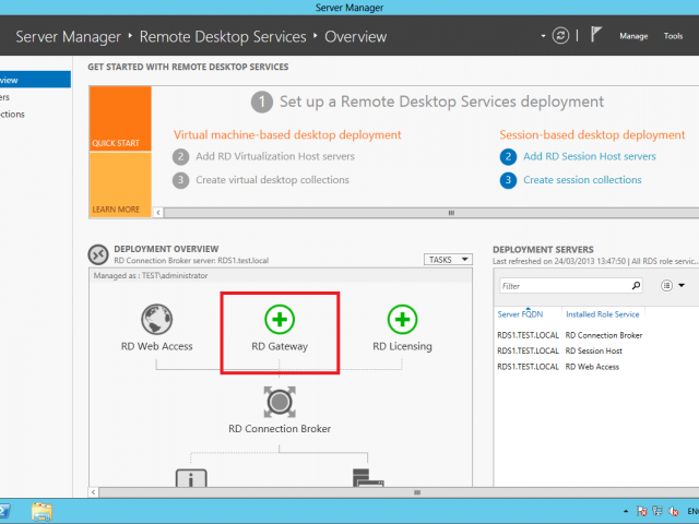 remote gateway remote gateway